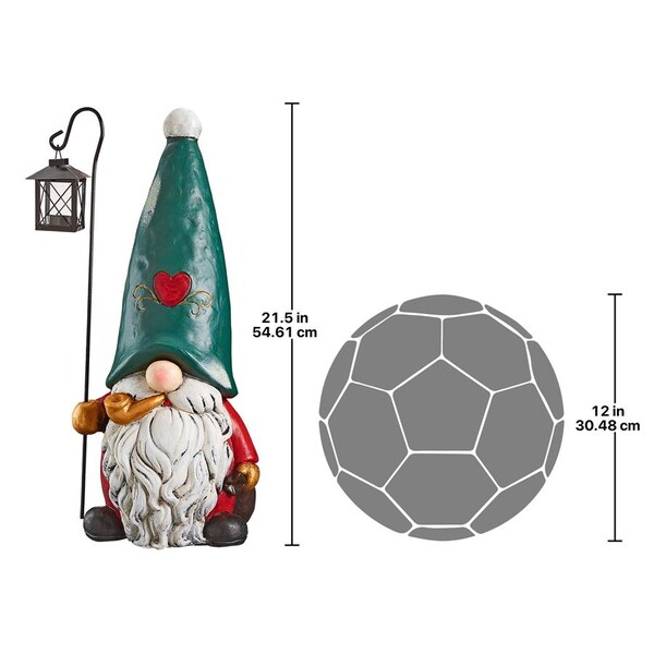 Design Toscano Moe the North Pole Gnome Holiday Statue - FU82898