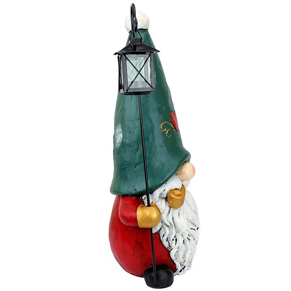 Design Toscano Moe the North Pole Gnome Holiday Statue - FU82898