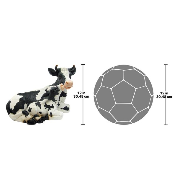 Design Toscano Mother Cow and Calf Garden Statue - QL55427