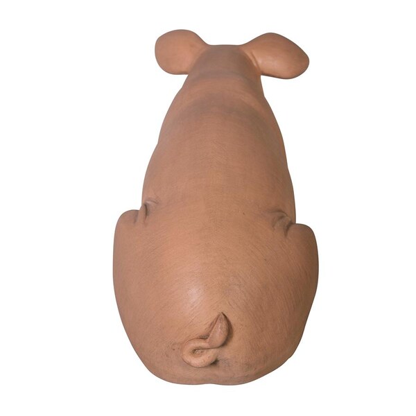 Design Toscano Sitting In Hog Heaven: Large Pig Statue - NE20601