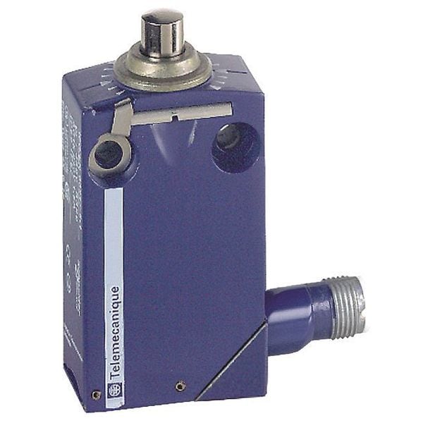 Interruptor de límite Telemecanique Sensors, embolo, 1NC/1NO, 3A @ 240V AC, Ubicación del actuador: Superior - XCMD2110M12