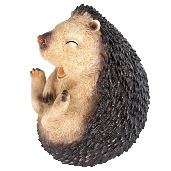Design Toscano Roly-Poly Laughing Hedgehog Statue: Small - QM22559