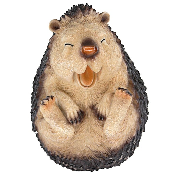 Design Toscano Roly-Poly Laughing Hedgehog Statue: Small - QM22559
