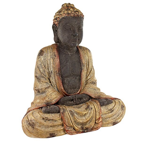 Design Toscano Earth Witness Buddha Asian Spiritual Statue - DS193293