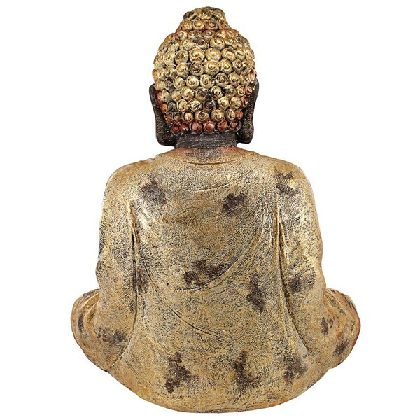 Design Toscano Earth Witness Buddha Asian Spiritual Statue - DS193293
