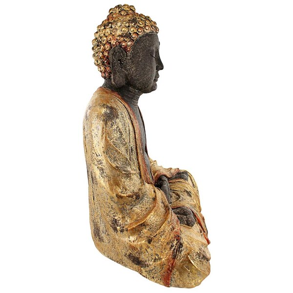 Design Toscano Earth Witness Buddha Asian Spiritual Statue - DS193293