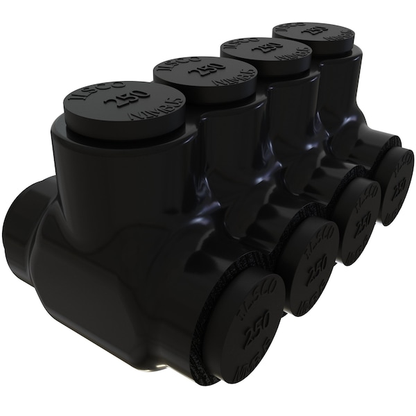 Conector de derivación múltiple de aluminio aislado Ilsco Nimbus, C - PBTD-4-250-EC