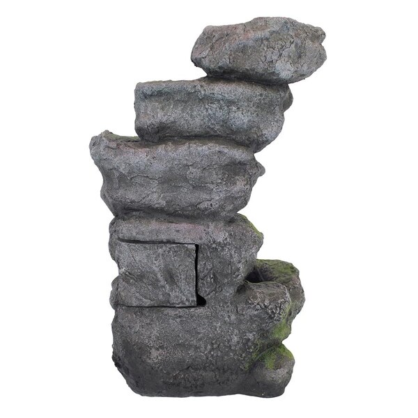 Design Toscano Breakneck Falls Illuminated Garden Fountain - QN164019