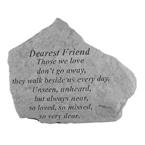 Berry Kay - Inc. Dearest Friend Those We Love - Memorial - 6.875 Inches x 5.5 Inches - 15620