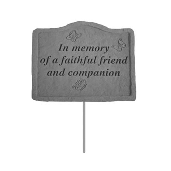 Kay Berry Garden Stake- in Memory of A Faithful Friend - KA313626