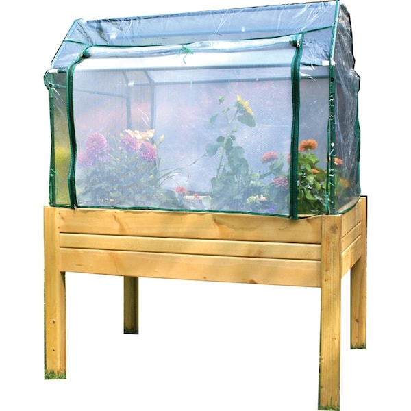 Grillgear Optional Enclosure Included with Eden Raised Garden Table, Large - GR2649297