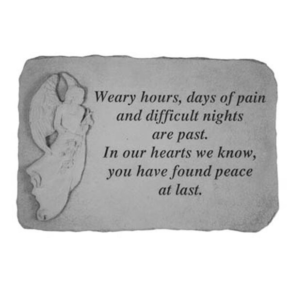 Kay Berry Kayberry 22020 Weary Hours. with Standing Angel - 22020