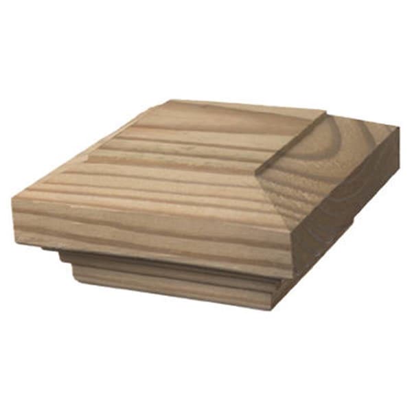 Universal Forest Universal Forest 105701 6 x 6 Traditional Fancy Post Cap - 112005