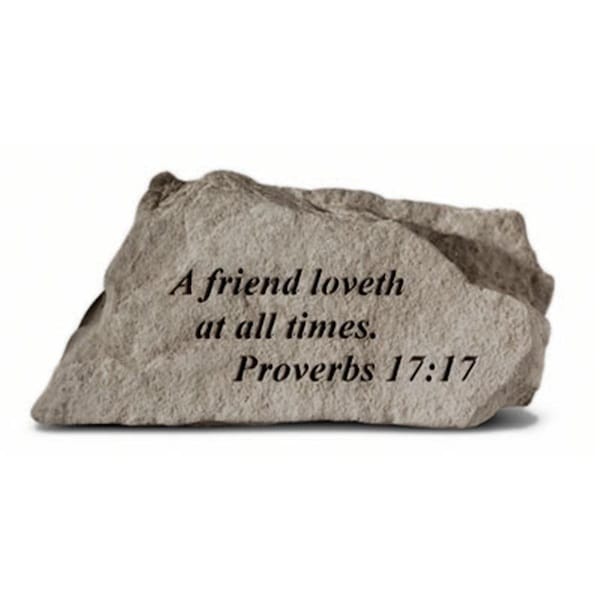 Berry Kay - Inc. A Friend Loveth At All Times - Memorial - 6.25 Inches x 3 Inches - 40720