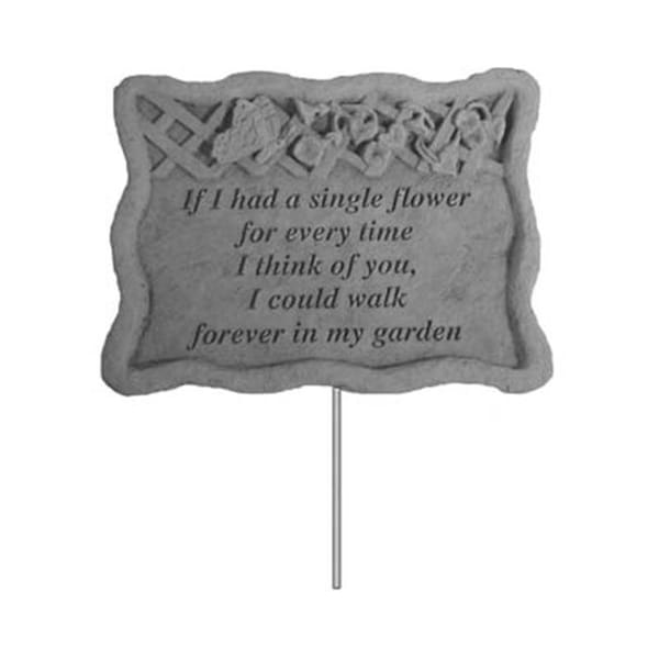 Kay Berry Kay Berry 02301 Garden Stake-If I Had A Single - 2301