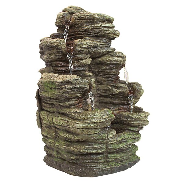 Design Toscano Horseshoe Bend Illuminated Garden Fountain - QN154033