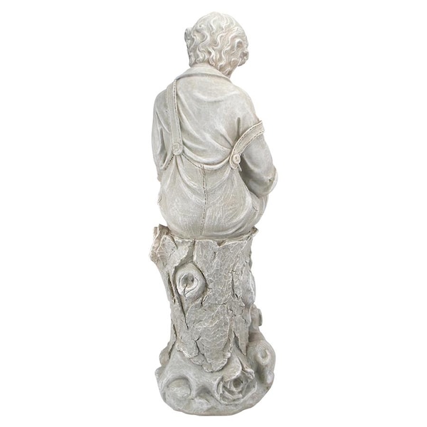 Design Toscano Sebastian the Reading Child Garden Statue - JQ9635