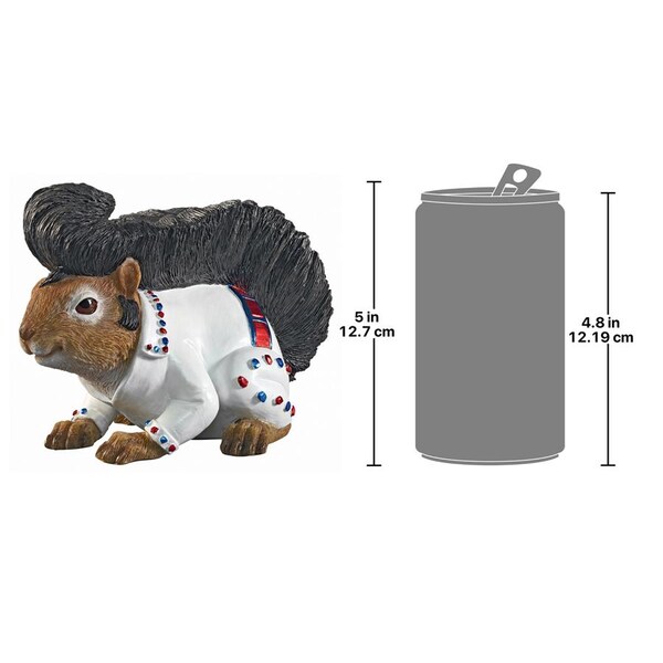 Design Toscano Elmer the Rock and Roll Squirrel Garden Statue - QM17042