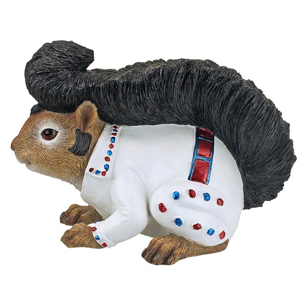 Design Toscano Elmer the Rock and Roll Squirrel Garden Statue - QM17042