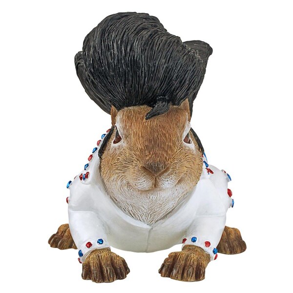 Design Toscano Elmer the Rock and Roll Squirrel Garden Statue - QM17042