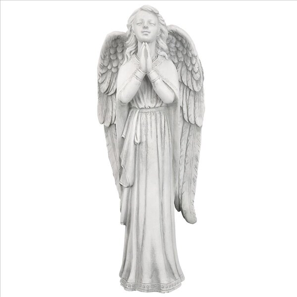 Design Toscano Divine Guidance: Praying Angel Garden Statue: Medium - KY930578