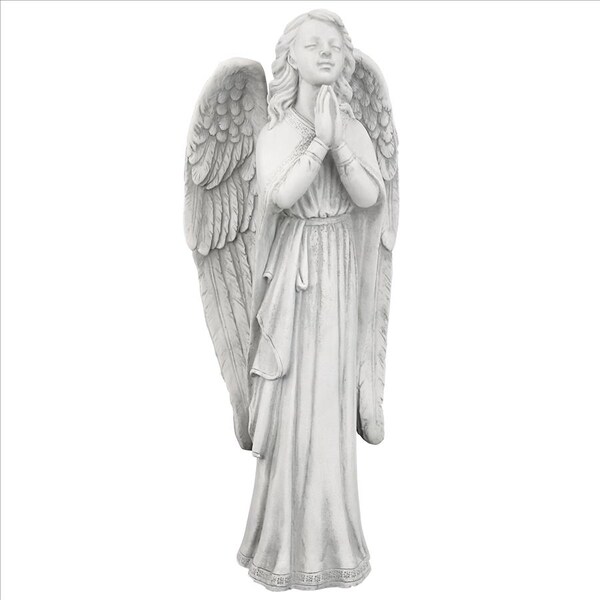 Design Toscano Divine Guidance: Praying Angel Garden Statue: Medium - KY930578