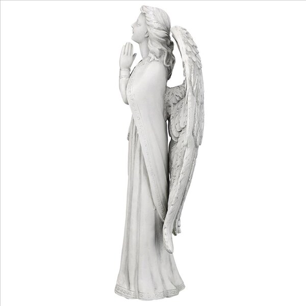 Design Toscano Divine Guidance: Praying Angel Garden Statue: Medium - KY930578