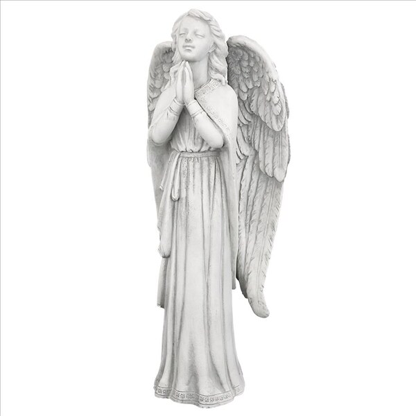 Design Toscano Divine Guidance: Praying Angel Garden Statue: Medium - KY930578