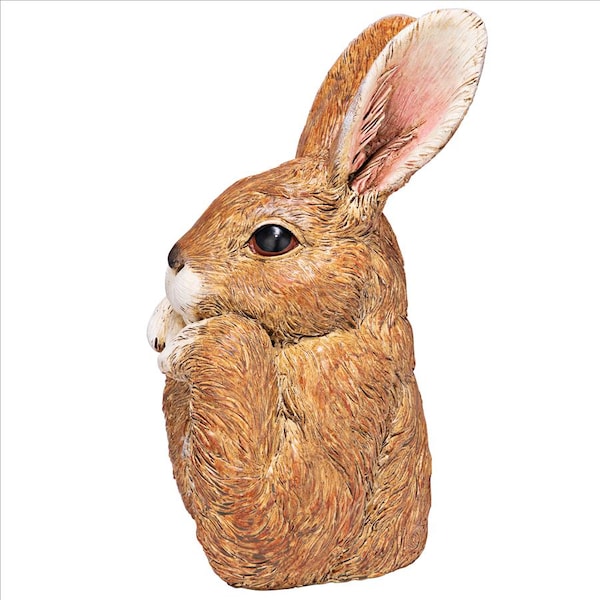 Design Toscano Rowan the Reflecting Rabbit Bunny Statue - HT206843