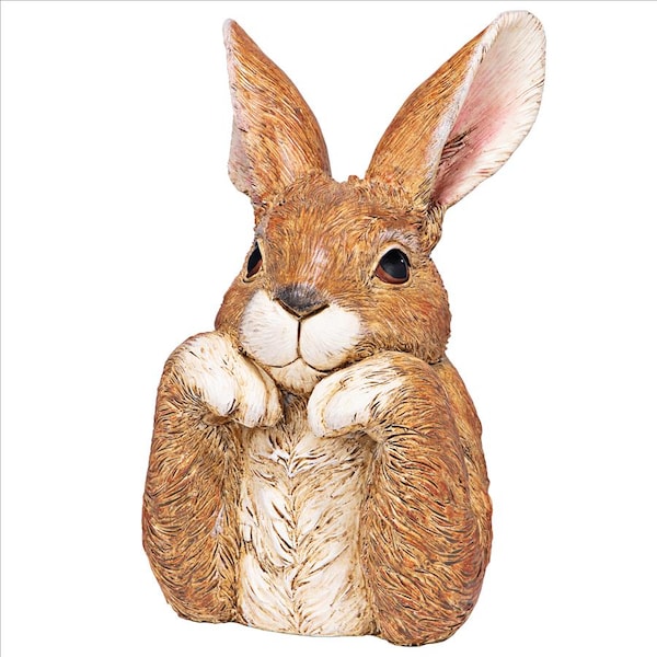 Design Toscano Rowan the Reflecting Rabbit Bunny Statue - HT206843