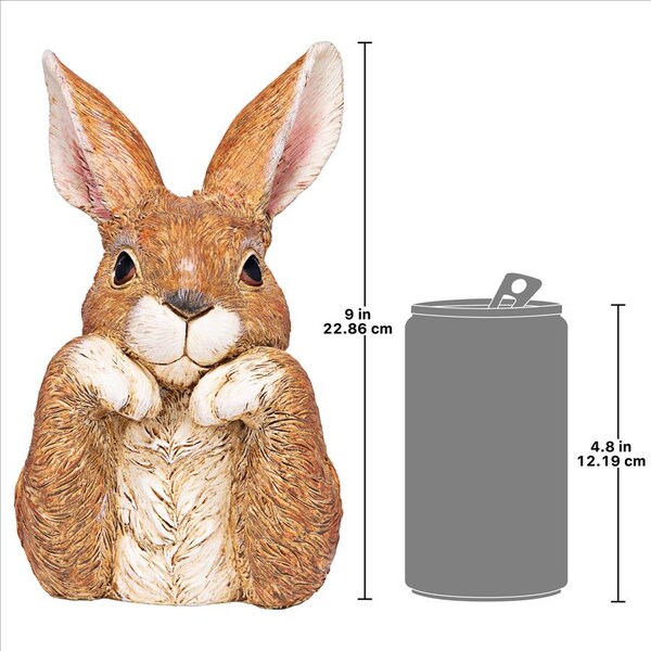Design Toscano Rowan the Reflecting Rabbit Bunny Statue - HT206843