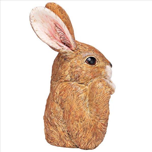 Design Toscano Rowan the Reflecting Rabbit Bunny Statue - HT206843