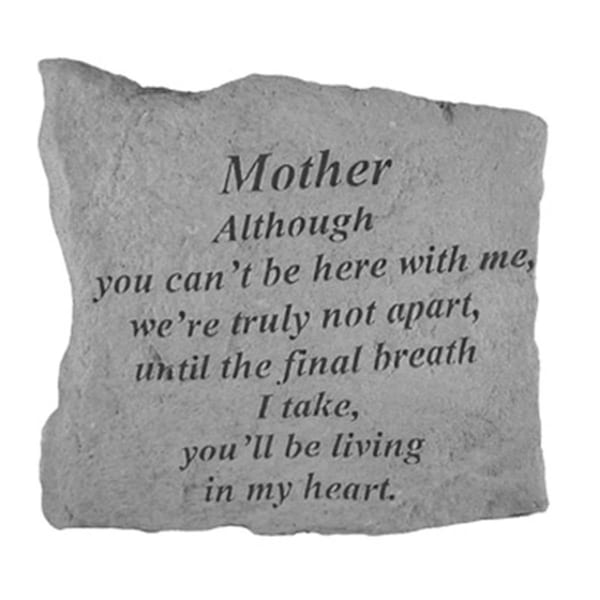Berry Kay - Inc. Mother Although You Can-t Be Here - Memorial - 5.25 Inches x 5.25 Inches - 15720