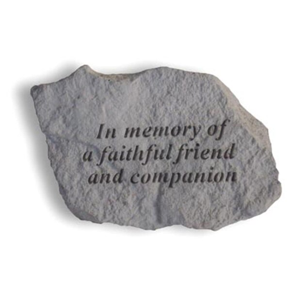 Kay Berry - Inc. In Memory Of A Faithful Friend And Companion - Memorial - 5 Inches x 3.5 Inches - KA313559