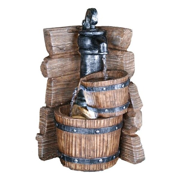 Ore Furniture Ore Furniture FT-1166-1L 11.5 in. Table Fountain - FT-1166/1L