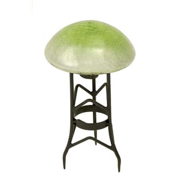 Achla Designs Achla  Garden Toad Stool - Light Green Crackle - TS-LG-C