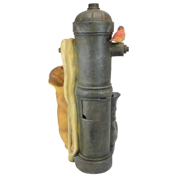 Design Toscano Fire Hydrant Pooch Sculptural Fountain - SS10494