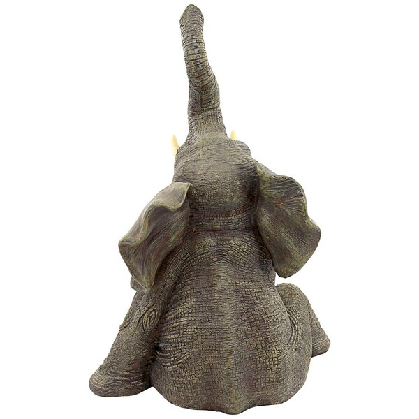 Design Toscano Petey the Pint-Sized Pachyderm Elephant Garden Statue - KY505107