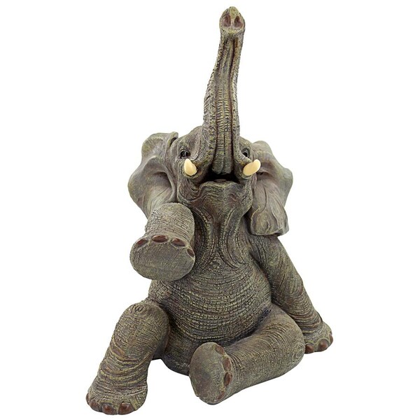 Design Toscano Petey the Pint-Sized Pachyderm Elephant Garden Statue - KY505107