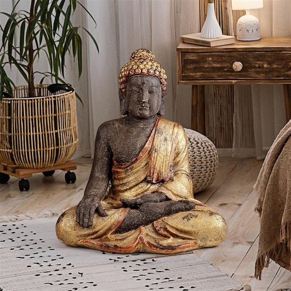 Design Toscano Awakened One Buddha Asian Spiritual Statue - DS193311