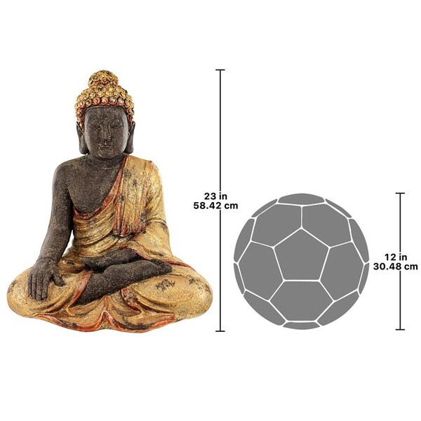 Design Toscano Awakened One Buddha Asian Spiritual Statue - DS193311