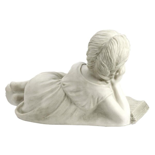 Design Toscano Reading Rebecca Garden Scholar Statues: Set of Two - SH9380388