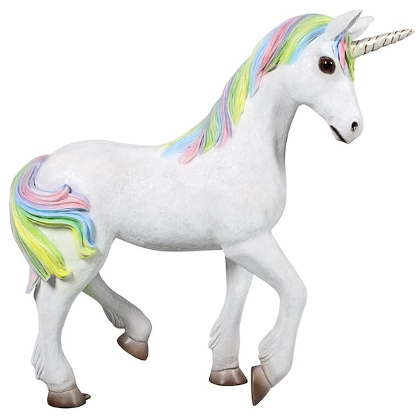 Design Toscano Shimmer the Mystical Magical Standing Unicorn Statue - NE170170