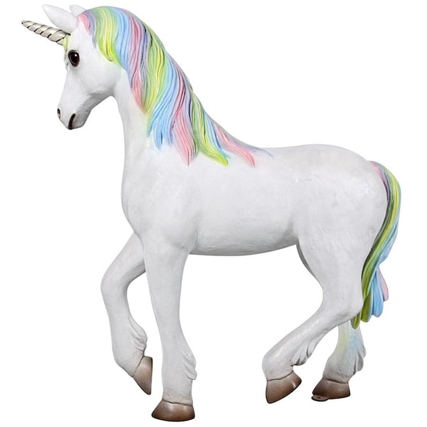 Design Toscano Shimmer the Mystical Magical Standing Unicorn Statue - NE170170