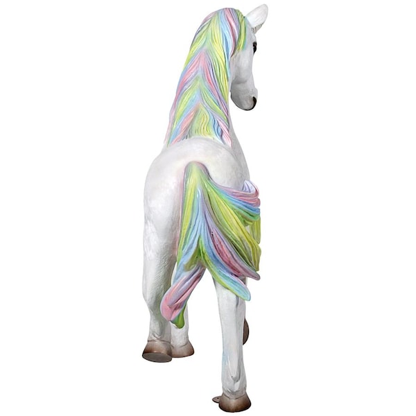 Design Toscano Shimmer the Mystical Magical Standing Unicorn Statue - NE170170