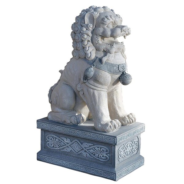Design Toscano Giant Foo Dog of the Forbidden City Sculpture - NG31178
