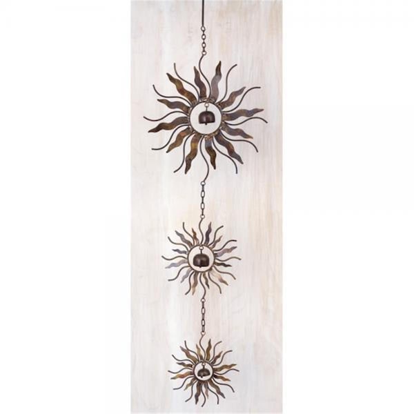 Ancient Graffiti Hanging 3 Sun Ornament - Flamed Finish - ANCIENTAG86095