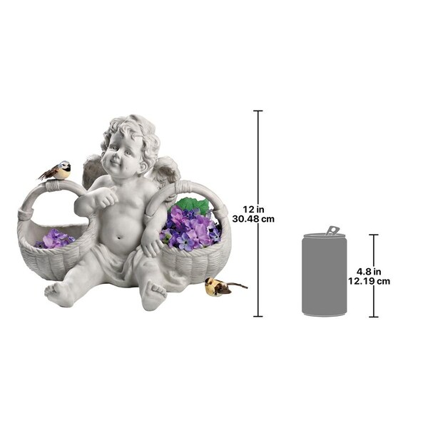 Design Toscano Basket of Treats Cherub Statue - SH38010413