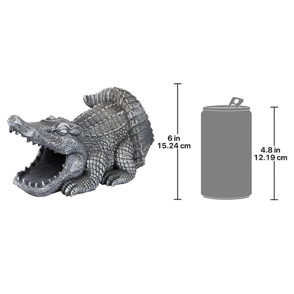 Design Toscano Swamp Alligator Gutter Guardian Downspout Statue - QM7512080
