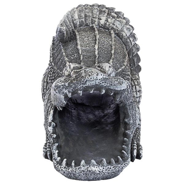 Design Toscano Swamp Alligator Gutter Guardian Downspout Statue - QM7512080